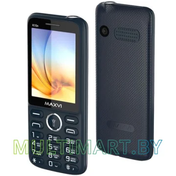 Мобильный телефон Maxvi K15n (синий)